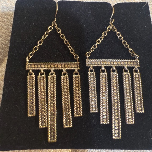 Anna Beck Jewelry - Anna Beck 18K Gold  and 925 Silver Plated Chandelier Earrings